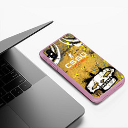 Чехол iPhone XS Max матовый Cs:go - Chatterbox 2022 Щелкунчик, цвет: 3D-розовый — фото 2