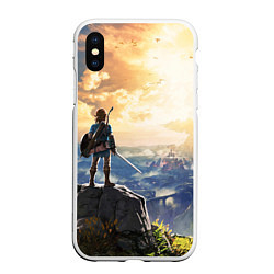 Чехол iPhone XS Max матовый Knight Link