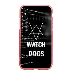 Чехол iPhone XS Max матовый Watch Dogs: Hacker, цвет: 3D-баблгам