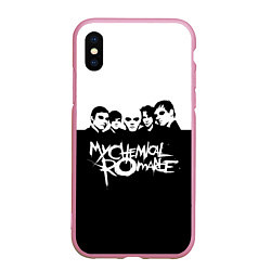 Чехол iPhone XS Max матовый My Chemical Romance B&W