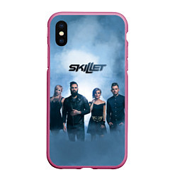 Чехол iPhone XS Max матовый Skillet: Smoke