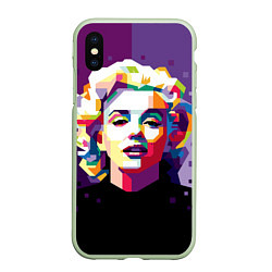 Чехол iPhone XS Max матовый Marilyn Monroe