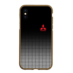 Чехол iPhone XS Max матовый MITSUBISHI SPORT