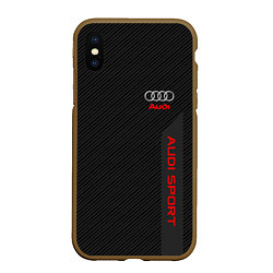 Чехол iPhone XS Max матовый Audi: Sport Line