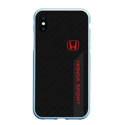 Чехол iPhone XS Max матовый Honda: Sport Line