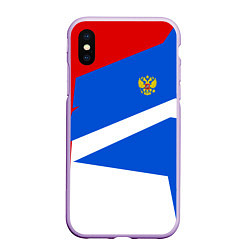 Чехол iPhone XS Max матовый Russia: Light Sport