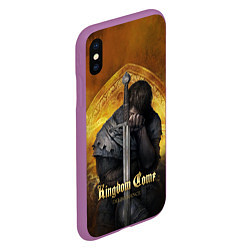 Чехол iPhone XS Max матовый Kingdom Come: Sad Henry, цвет: 3D-фиолетовый — фото 2