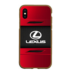 Чехол iPhone XS Max матовый Lexus Sport