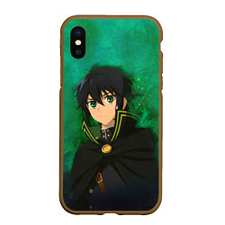 Чехол iPhone XS Max матовый Yuichiro Hyakuya