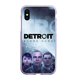 Чехол iPhone XS Max матовый Detroit: Become Human