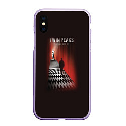 Чехол iPhone XS Max матовый Twin Peaks: Firewalk with me