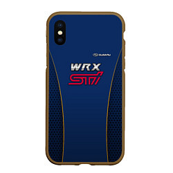 Чехол iPhone XS Max матовый Subaru pro sport