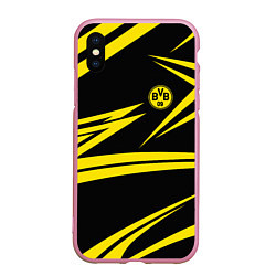 Чехол iPhone XS Max матовый FC Borussia: BVB Sport