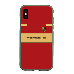 Чехол iPhone XS Max матовый Porsche Design