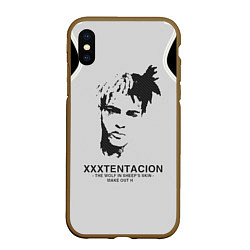 Чехол iPhone XS Max матовый XXXTentacion RIP