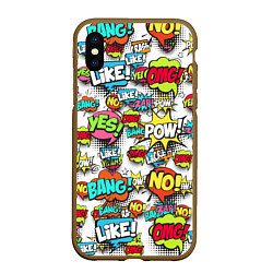 Чехол iPhone XS Max матовый Pop art Fashion