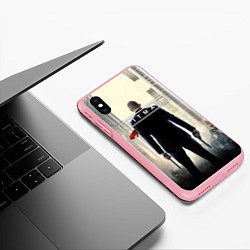 Чехол iPhone XS Max матовый Hitman: Retribution, цвет: 3D-баблгам — фото 2