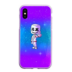 Чехол iPhone XS Max матовый Marshmello: Spaceman