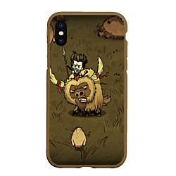 Чехол iPhone XS Max матовый Wild Wilson