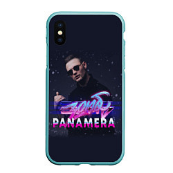 Чехол iPhone XS Max матовый Зомб Panamera, цвет: 3D-мятный