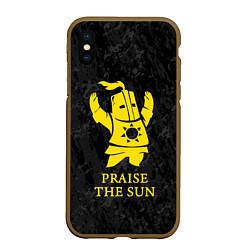 Чехол iPhone XS Max матовый Praise The Sun