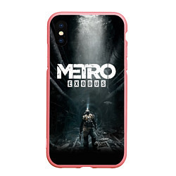 Чехол iPhone XS Max матовый Metro Exodus, цвет: 3D-баблгам