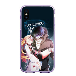 Чехол iPhone XS Max матовый Satsuriku no tenshi