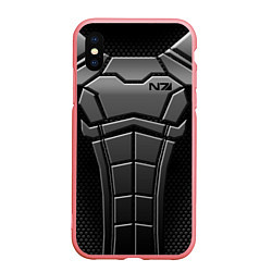 Чехол iPhone XS Max матовый Soldier N7, цвет: 3D-баблгам