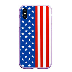 Чехол iPhone XS Max матовый American Patriot