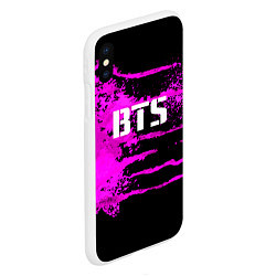 Чехол iPhone XS Max матовый Bangtan Boys, цвет: 3D-белый — фото 2