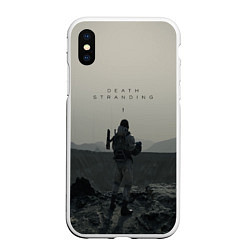 Чехол iPhone XS Max матовый Death Stranding