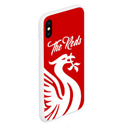 Чехол iPhone XS Max матовый The Reds, цвет: 3D-белый — фото 2