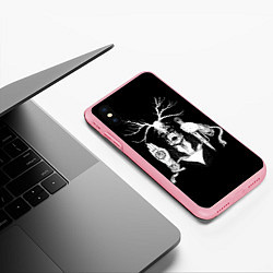 Чехол iPhone XS Max матовый Ghostemane, цвет: 3D-баблгам — фото 2