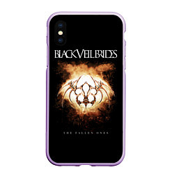 Чехол iPhone XS Max матовый Black Veil Brides: Wretched And Divine, цвет: 3D-сиреневый