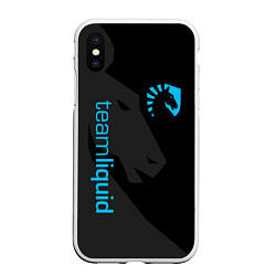 Чехол iPhone XS Max матовый TEAM LIQUID