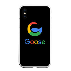 Чехол iPhone XS Max матовый GOOSE