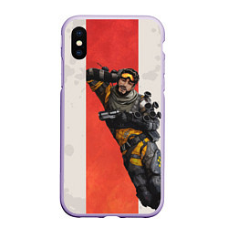 Чехол iPhone XS Max матовый Apex Legends: Mirage