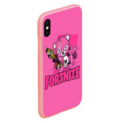 Чехол iPhone XS Max матовый Fortnite, цвет: 3D-баблгам — фото 2