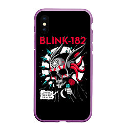 Чехол iPhone XS Max матовый Blink-182: Death Punk