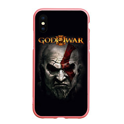Чехол iPhone XS Max матовый God of War, цвет: 3D-баблгам