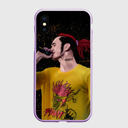 Чехол iPhone XS Max матовый Gone Fludd art 3