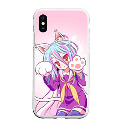 Чехол iPhone XS Max матовый No Game No Life