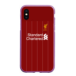 Чехол iPhone XS Max матовый Virgil van Dijk 19-20 форма