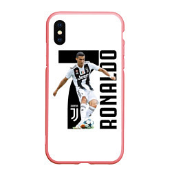 Чехол iPhone XS Max матовый Ronaldo the best, цвет: 3D-баблгам