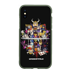 Чехол iPhone XS Max матовый Undertale