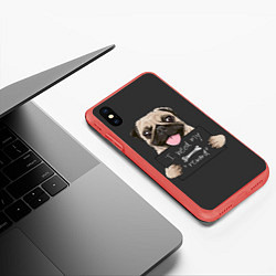 Чехол iPhone XS Max матовый I need my ??reward??, цвет: 3D-красный — фото 2