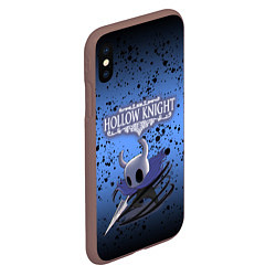 Чехол iPhone XS Max матовый Hollow Knight, цвет: 3D-коричневый — фото 2