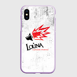 Чехол iPhone XS Max матовый Louna