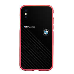 Чехол iPhone XS Max матовый BMW