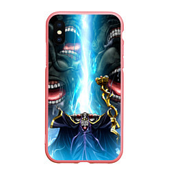 Чехол iPhone XS Max матовый Overlord